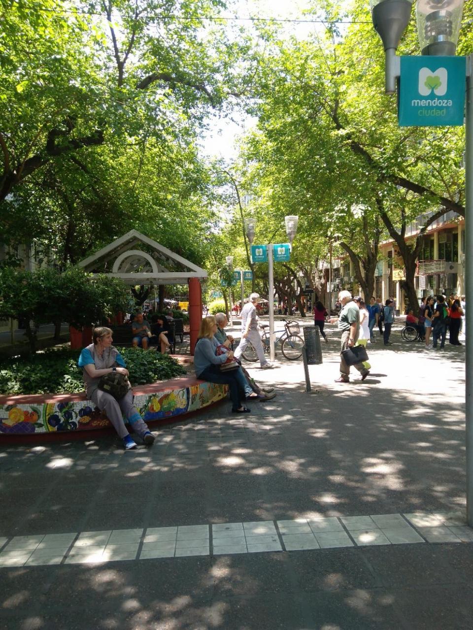 Plaza Independencia Lägenhet Mendoza Exteriör bild